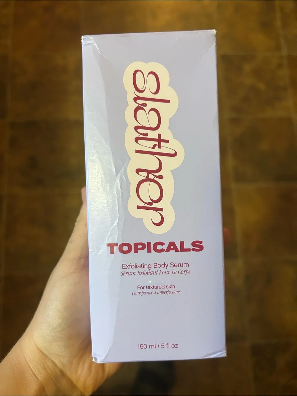 Slather Topicals Exfoliating Body Serum